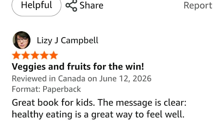 Original Amazon review by Lizy J Campbell